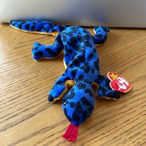 Ty Beanie Baby Lizzy Lizard 1995
